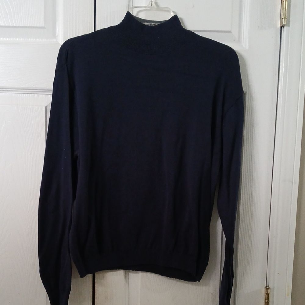 Pendleton vintage navy blue sweater Sz L NWT